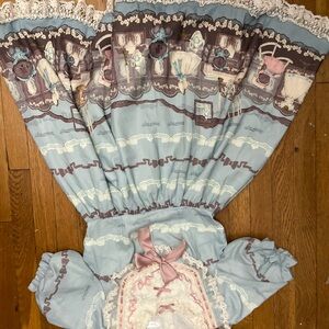 WITHPUJI EGL sax dress bear print